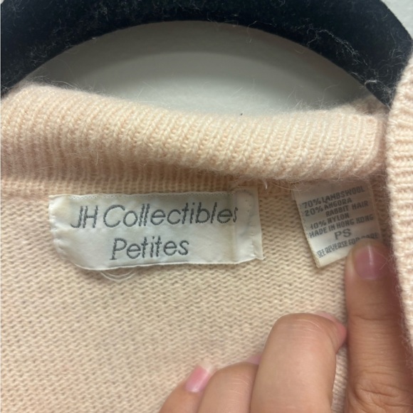 Vintage Lambswool Sweater Pale Pink - Picture 2 of 3